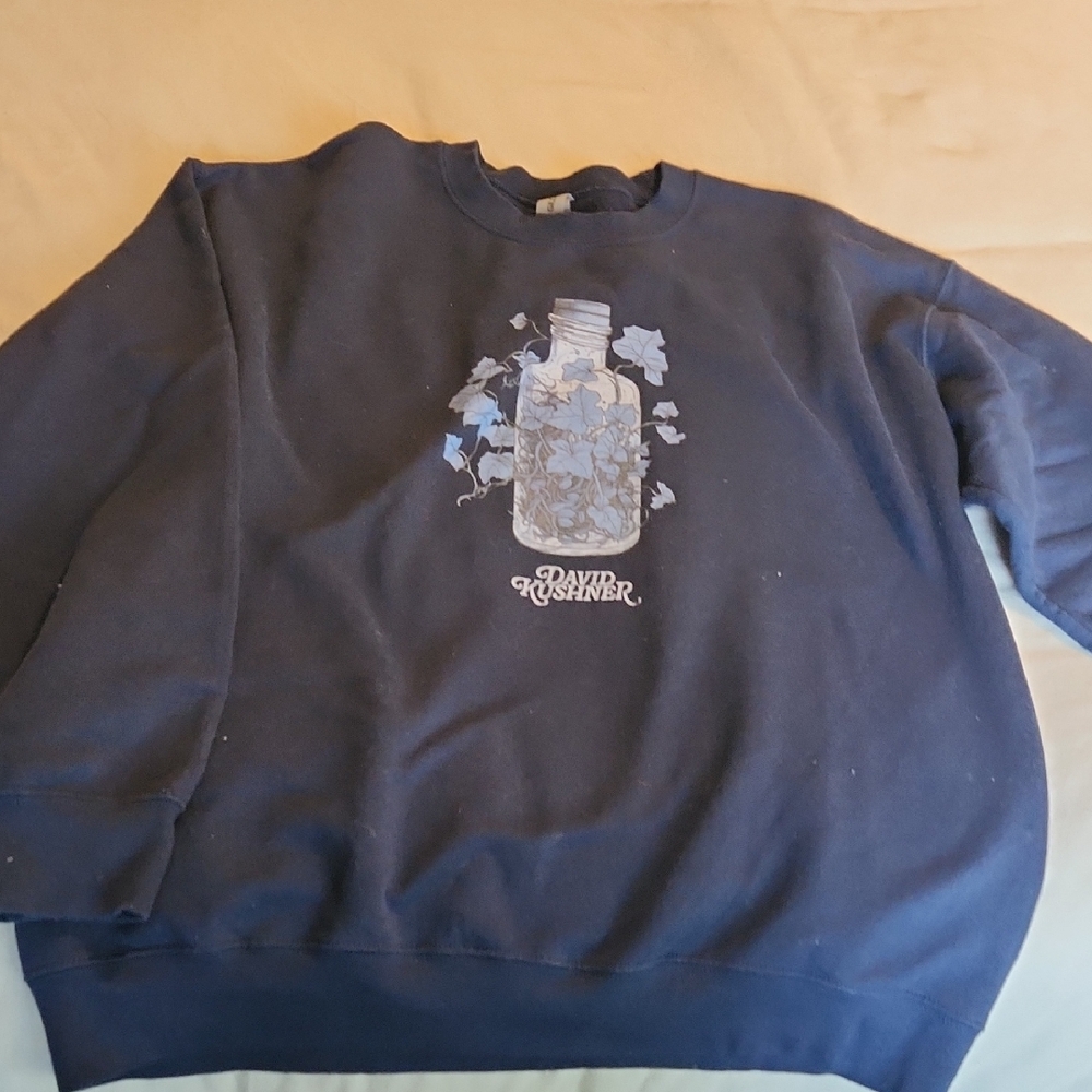 Gildan Men's Navy Crewneck Sweater